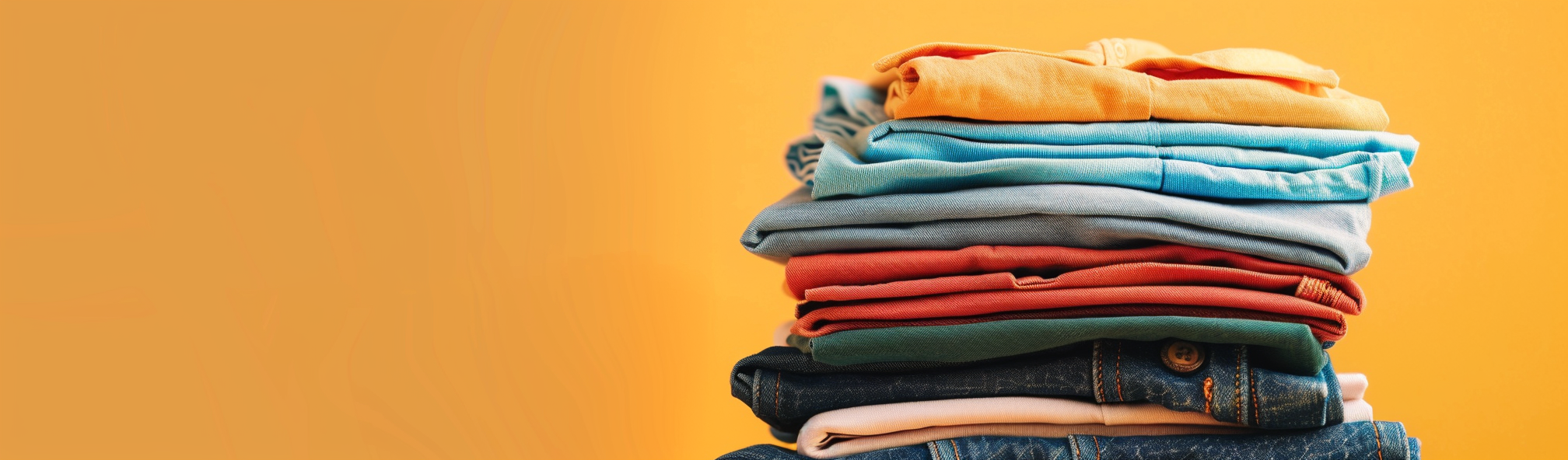 folded clothes